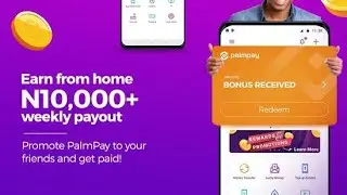 NEW PAYING APP. MAKE INTSANT 22K AND MORE WITH PALMPAY APP..