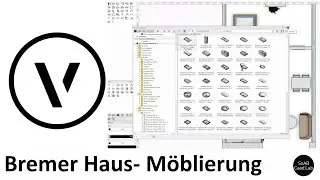 Vectorworks - Bremer Haus - M&ouml;blierung