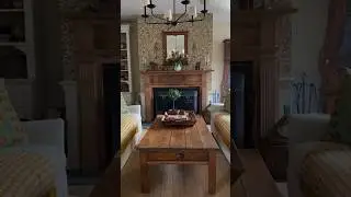 More scenes of rustic cottage... 📷 #livingroomdecor #cottagecore #cottage #roomtour #homedecor
