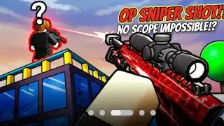 Minecraft-Like Game Action | Sniper Gameplay Minecraft Style | Roblox 