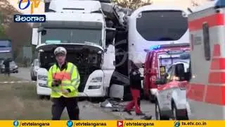 Australian Tourist Among 35 Passengers Injured | in German Bus Crash