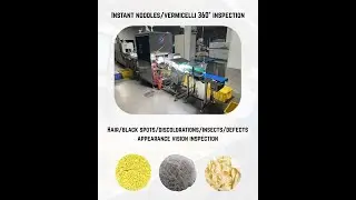 Appearance Foreign Matter & Product Quality Visual Inspection-instant noodle/flour