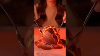 ASMR: Lava Ice Cream &mdash; Molten Chocolate & Frosted Crackle