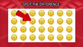 This game NEEDS your spotting SKILLS | Quick Quirk Quest #spottheodd #emoji #challenge