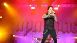 Papa Roach - Scars live at Sazava Fest, Czech republic, 6.8.2010