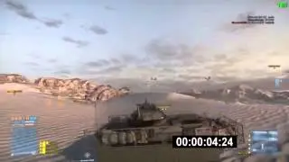 1 IN A MILLION - Tank Vs Jet (Nicz_DK - Battlefield 3)