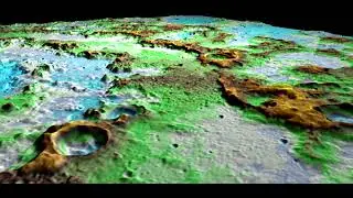 Montes of the Orientale Basin (an animated view)