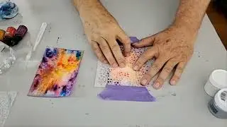 Creating Galaxy Cards with Ken Oliver using ColorSparx and Stardust Butter