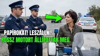 „A rendőrök rossz motort állítottak meg — nem tudták, kivel kezdtek ki