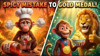 Может ли острая ошибка спасти положение? 🐵🍦 История обезьянки-повара Момо