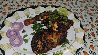 Tandoori chicken 🐔 Recipe| How to make chicken Tandoori| Perfect Chicken Tandoori Without Oven| 