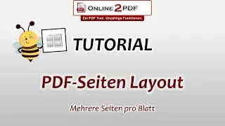 PDF Layout: Mehrere Seiten pro Blatt