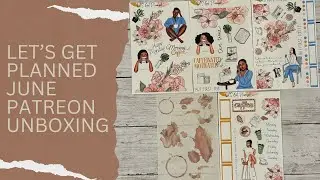 Let&rsquo;s Get Planned June 2024 Patreon Package - Planner Bestie Level @LetsGetPlanned