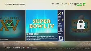 Madden NFL 18 | Legends of Super Bowl Challenge #7 | IV: Willie Lanier