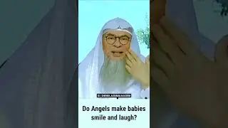 Do angels make babies smile #shorts #shortsfeed #islamicshorts