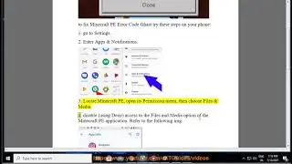 Fix Minecraft PE Error Code Ghast