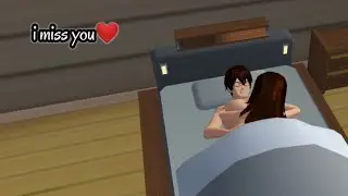 I miss you🥹 | Sakura School Simulator | (love/ story♥️♥️)