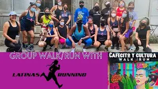 RUN WITH ME AT LATINAS RUNNING GROUP RUN/WALK| Supporting Women of Color