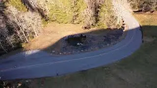 Mudslide below Ticoa Dam