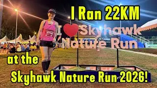 Я пробежал 22 км на забеге SKYHAWK NATURE RUN 2026, Малакка, Малайзия!