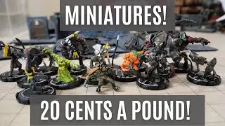Goodwill by the Pound Finds for D&D- Mage Knight!  Fiend Folio!  DMG!