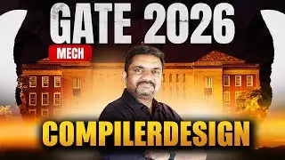 COMPLIER DESIGN | GATE 2026 | FREE LIVE | GATE 1ST RANK മേടിക്കണ്ടേ |BTech Tutor