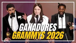 GRAMMYs 2026: TODOS los GANADORES | Grammys 2026 ALL WINNERS