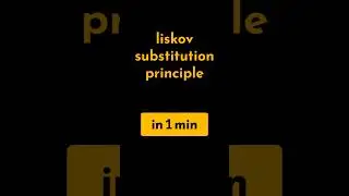 Liskov Substitution Principle in 1 min | #geekific #solid #in1min