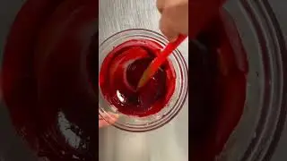 🩸Edible blood tutorial! 🎃Quick and spooky addition to your Halloween treats #halloween2022