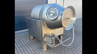 Lutetia T1 Vacuum Tumbler | 950L Drum | Meat Marination Machine