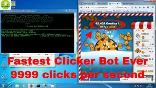 Python Fastest clicker bot v1 (9999 clicks per second)