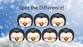 Winter Emotions, Spot the Difference! Emoticons, Feelings, Social Emotional, Mental Health Literacy!