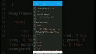 Text Animation using Only HTML