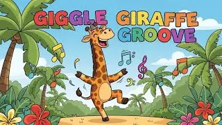 Giggle Giraffe Groove 🦒🎶 | Fun Dance & Learning Song for Kids | Happy Tales & Tunes