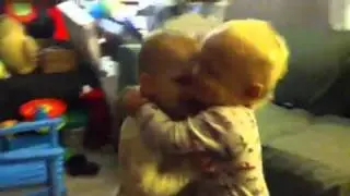 Hugging Twins