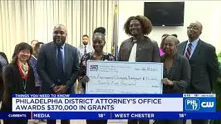 PHL 17: DA Krasner, Philadelphia Foundation Award $370,000 to Orgs Working w/ Elder Crime Victims