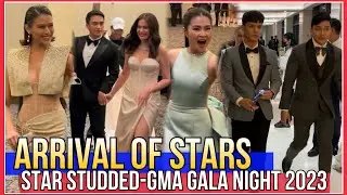 Arrival of CELEBRITY! GMA GALA NIGHT 2023