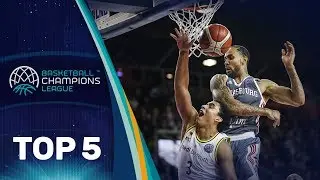 Top 5 Plays - Wednesday - Gameday 9 - Basketball Champions League 2017-18