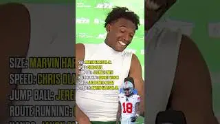 We had Garrett Wilson build the ultimate WR using @Ohio State Football receivers 😅 #shorts
