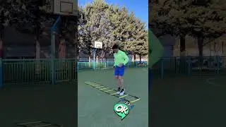 COORDINACI&Oacute;N PIERNAS + Escalera de Velocidad #speed #tenis #tennisworkout