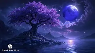 (No Ads) Tranquil Sleep For Adhd &bull; Moon Night Calm &bull; When Overthinking Finally Lets Go