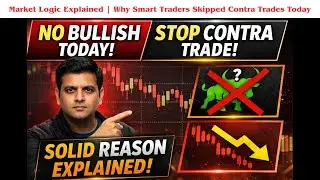 Why I Was Not Bullish Today ❌ | Contra Trade Avoid Karne Ka Solid Reason | 9 January 2026
