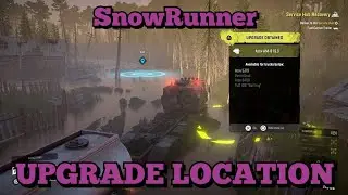 Engine Upgrade Location - Azov AM-8 15.3 | SnowRunner