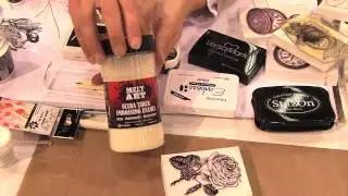 Scrap Time - Ep. 732 -- Embellishments from UTEE and LaBlanche Stamps!