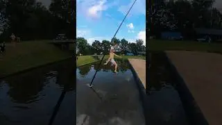 In Een Vieze Sloot Gevallen Met Fierljeppen! 🤢