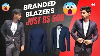 THE BEST AND CHEAPEST BLAZERS MARKET😍 | MUMBAI MARKET📍 | FORMAL CLOTHING👔| AESTHETIC_SACHINNN 🥷|