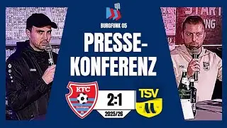 KFC Uerdingen - TSV Meerbusch: Die Pressekonferenz