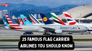 What Are Flag Carriers? Full Breakdown of 25 National Airlines! #airlines #facts #thefellowlearner