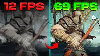 Como Rodar God of War 2018 em PC Fraco: FPS Boost + Configura&ccedil;&otilde;es Proibidas 2025