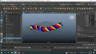 Modelling a Rope in Maya 2023 tutorial